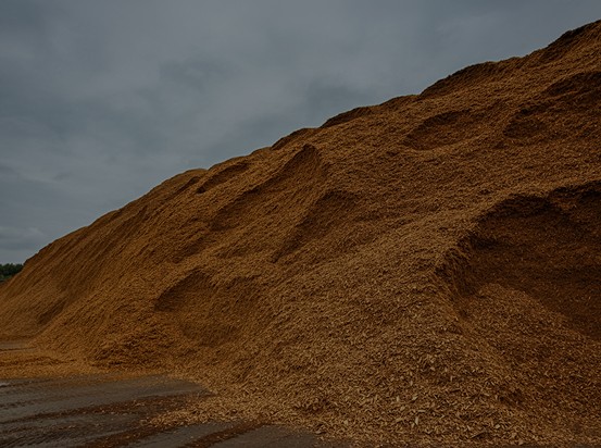 pile of biomass