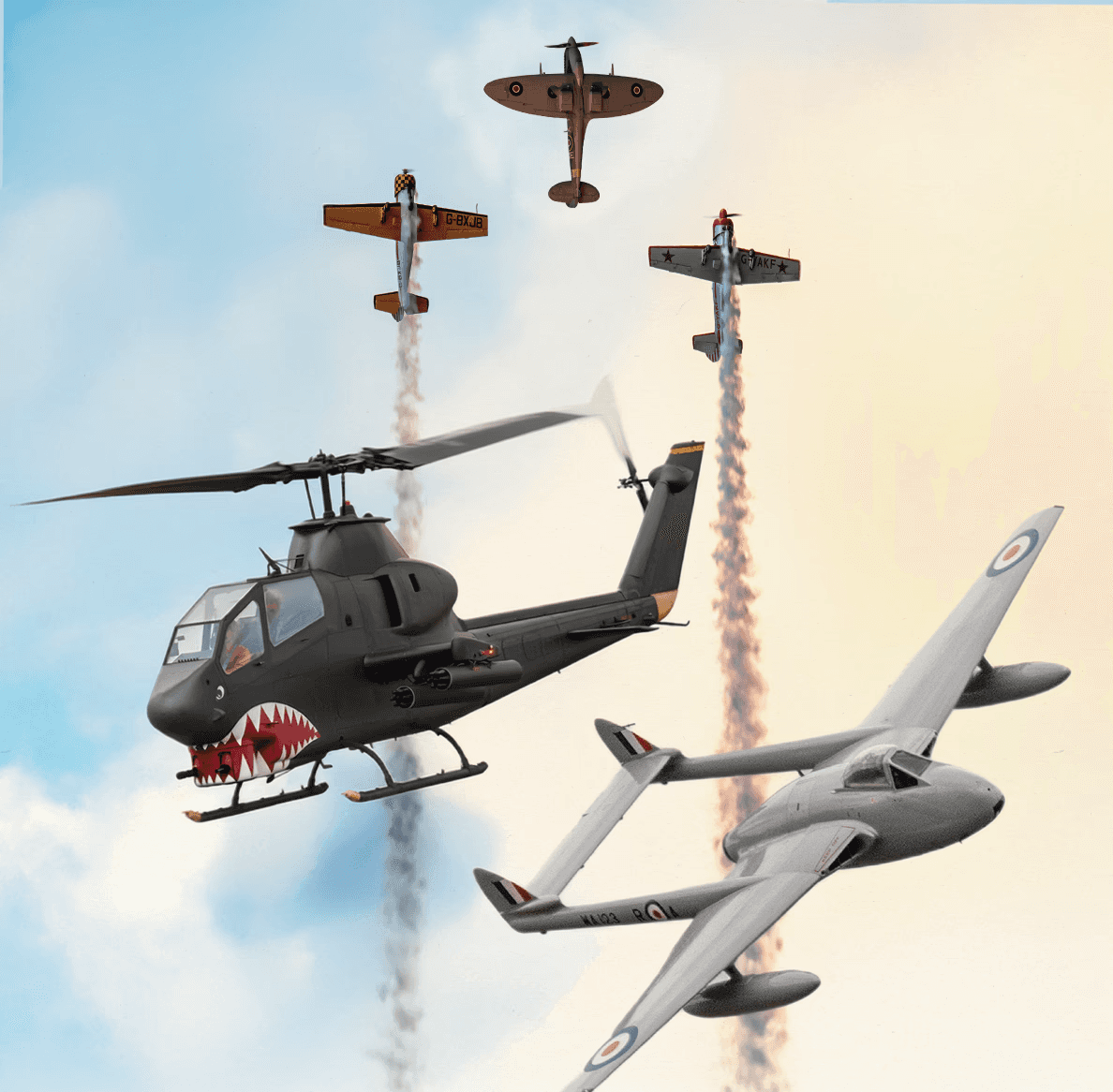 Headcorn International Airshow Landing Image