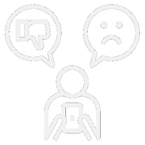 online disapproval Icon