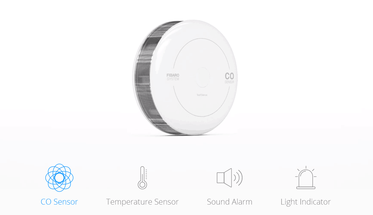 Z-Wave Fibaro CO Sensor