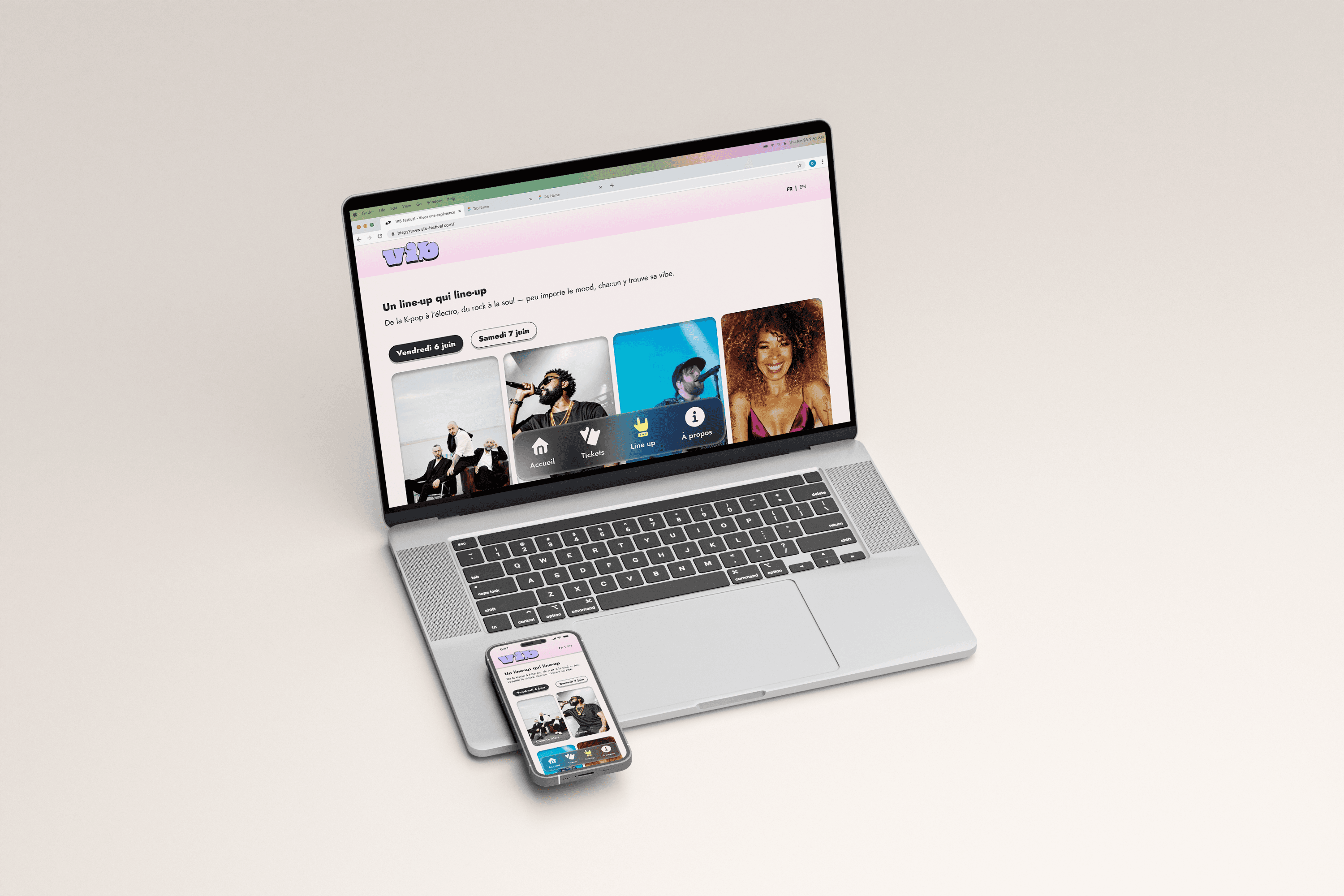 site web responsive