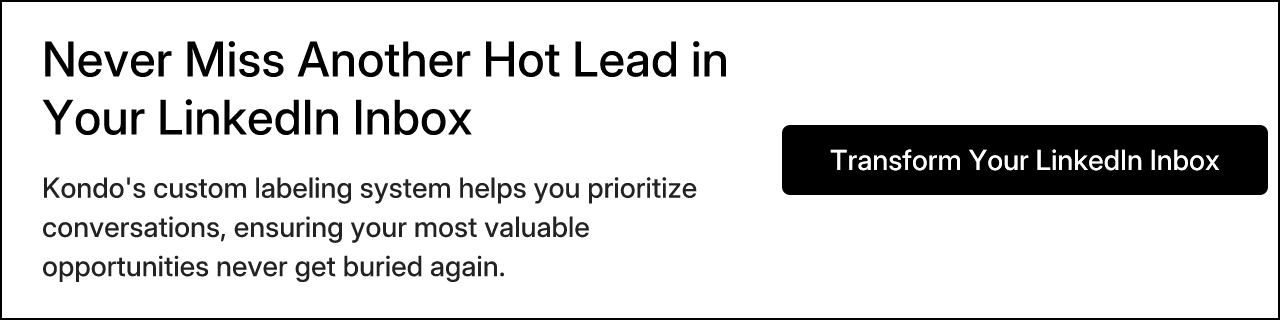 Never Miss Another Hot Lead in Your LinkedIn Inbox