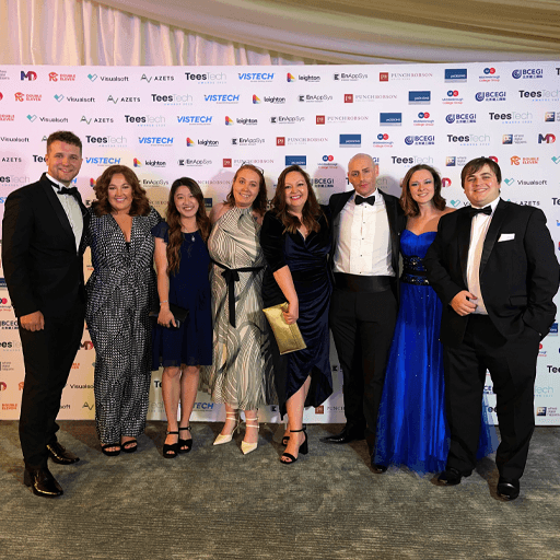 Vianet Team at the Tees Tech Awards 2023