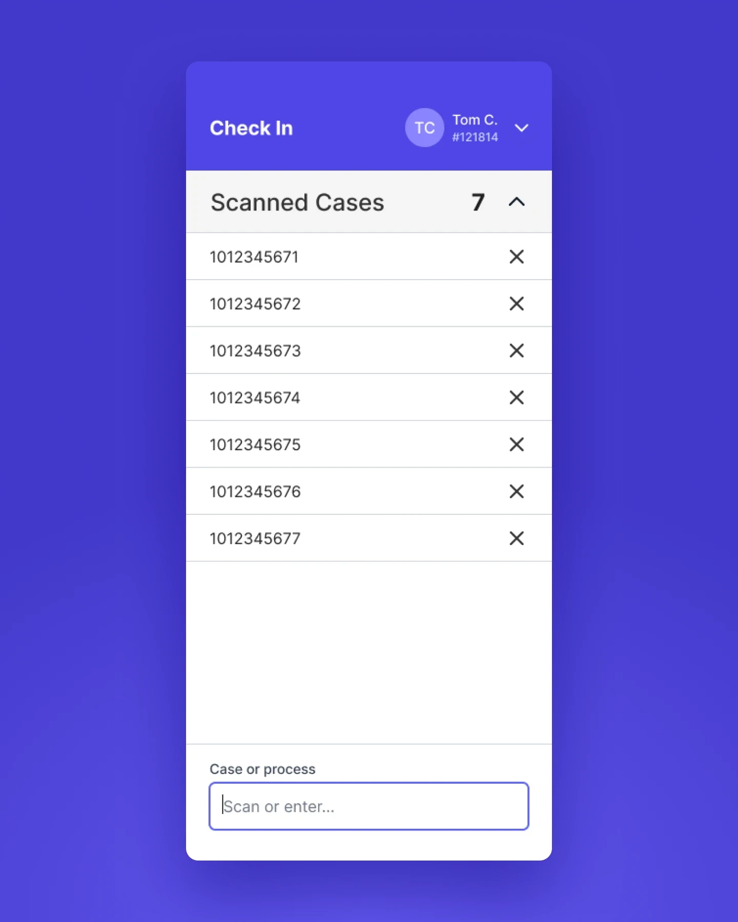 Routing App Screenshot