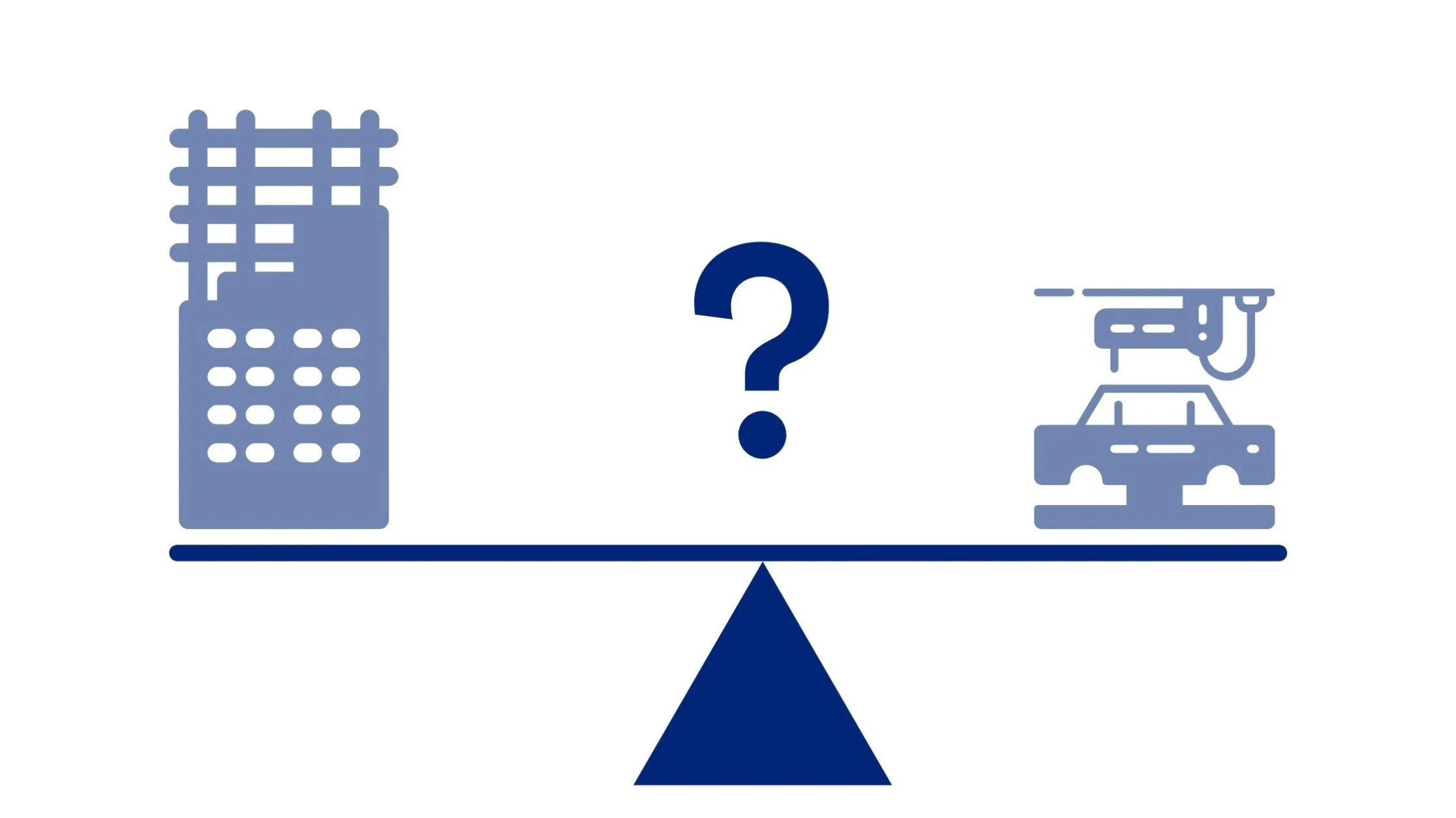 Graphical representation of balance of digital industry, image