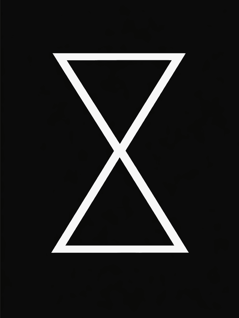 a blurry photo of a person standing in front of a wall