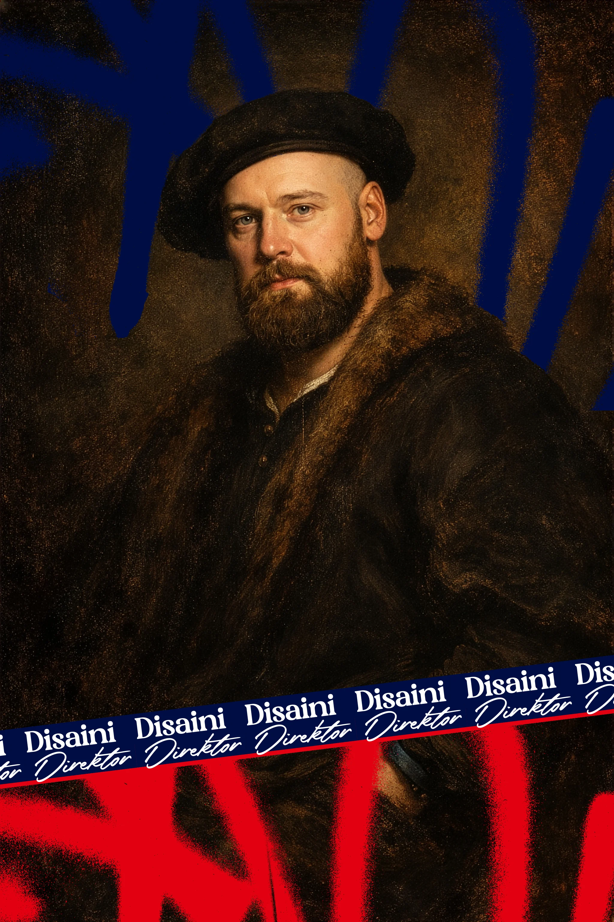 Portrait of portfolio creator – front view