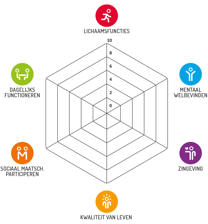 A young person with curly hair smiles at the camera while sitting in front of a laptop against a dark background.