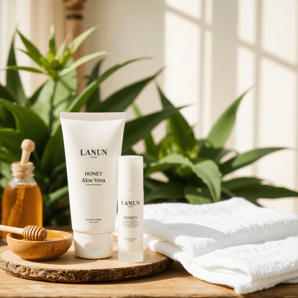 product photography of tube of cream