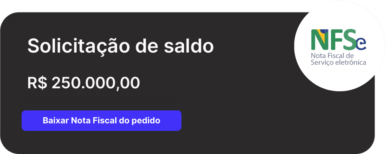 notificação de nfse - hub4pay