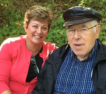 Caretaker with person with Alzheimer's in Michigan, USA