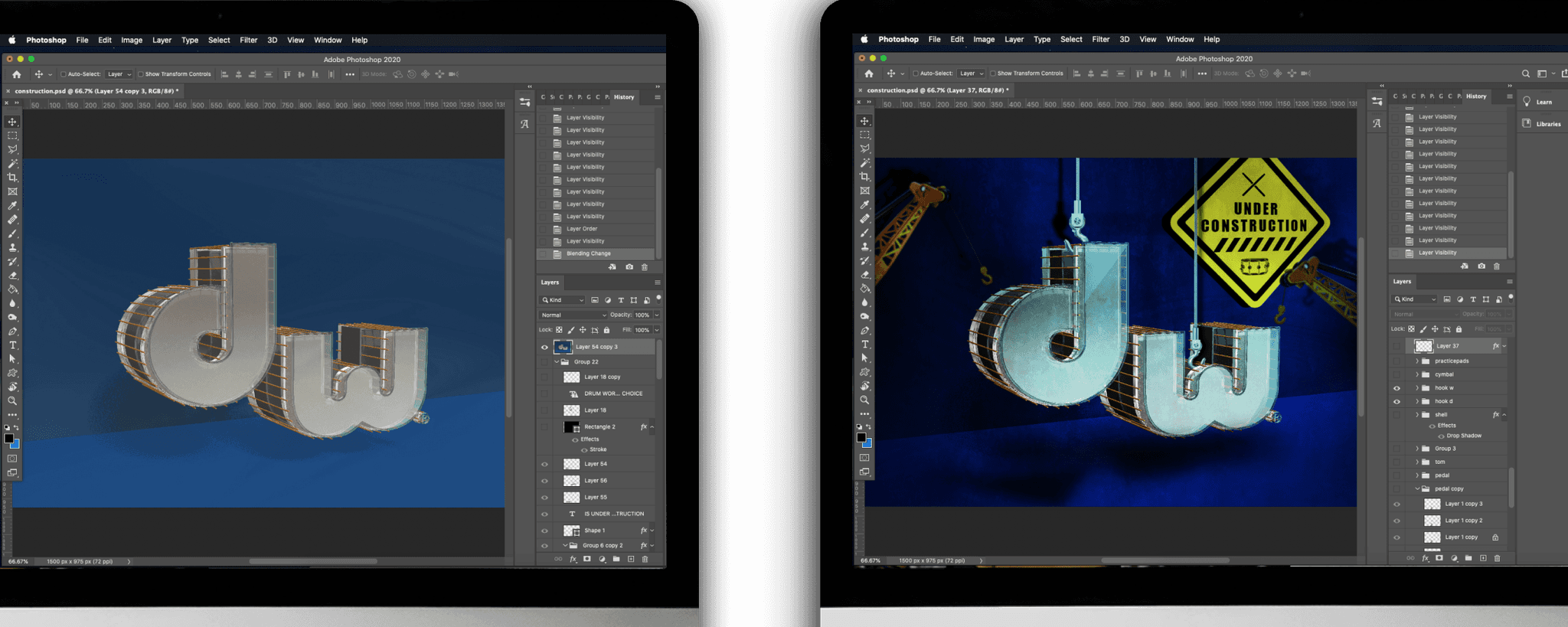 DW Construction Process
