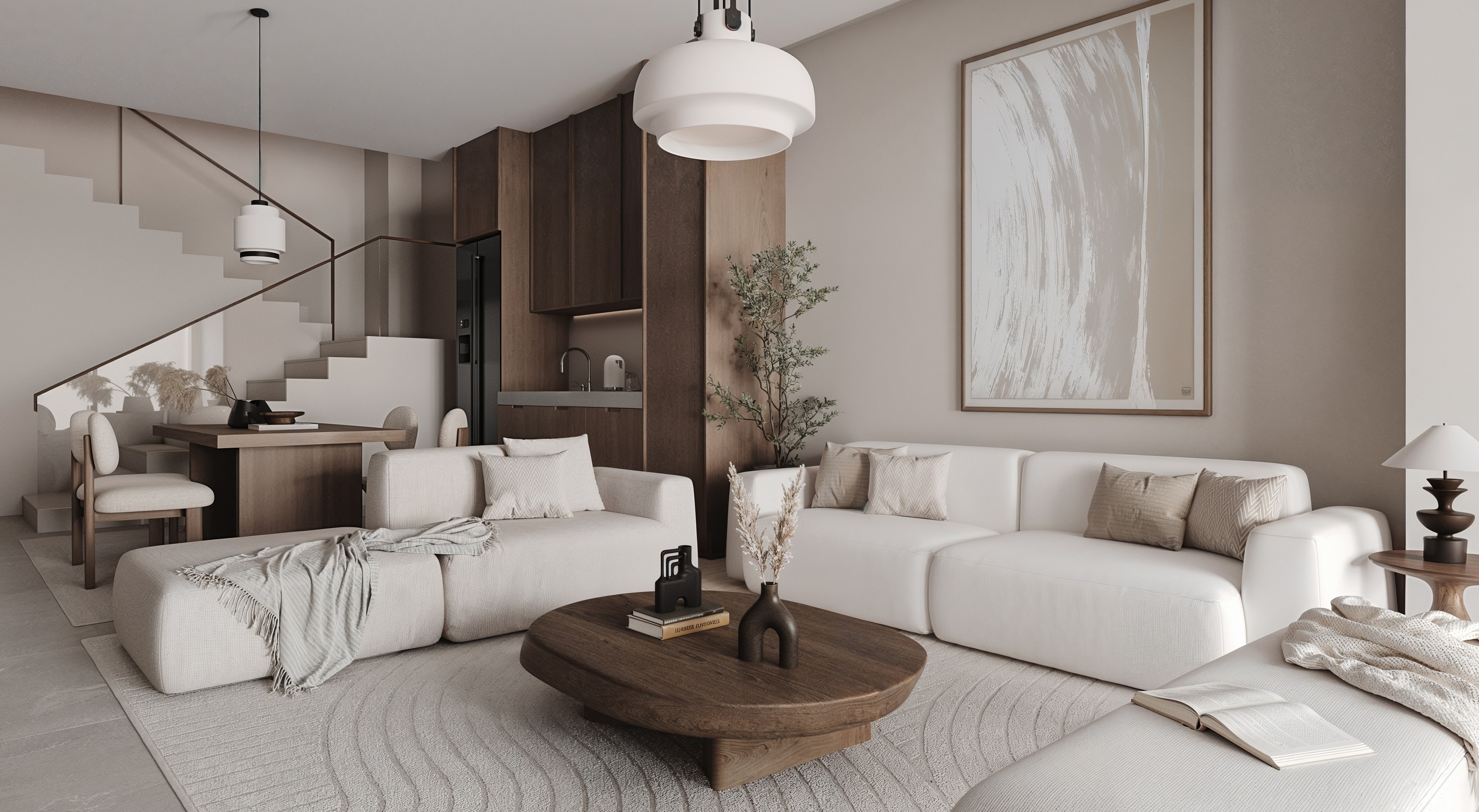 black and white wooden table and chairs