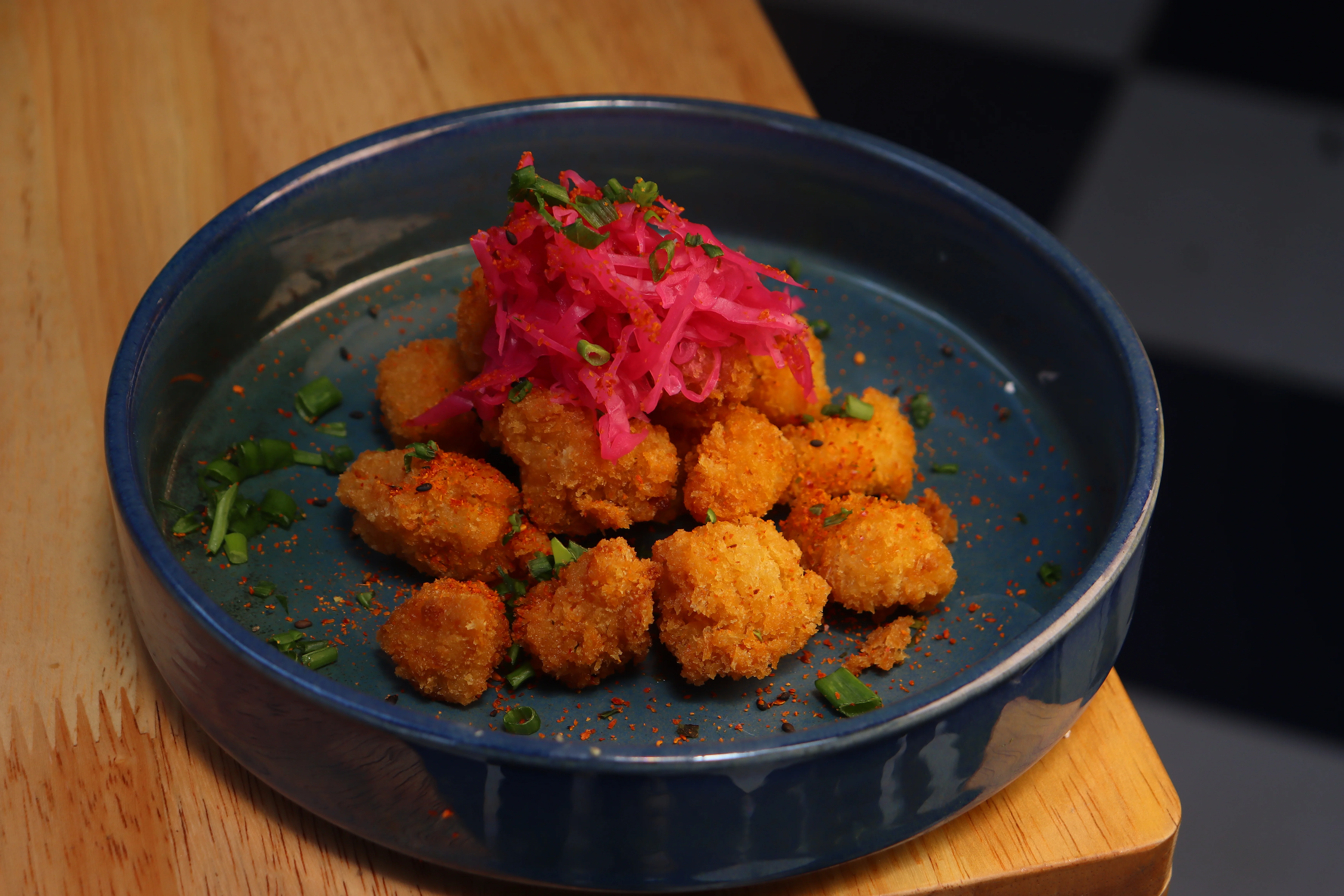 Chicken katsu bites at Bungeo