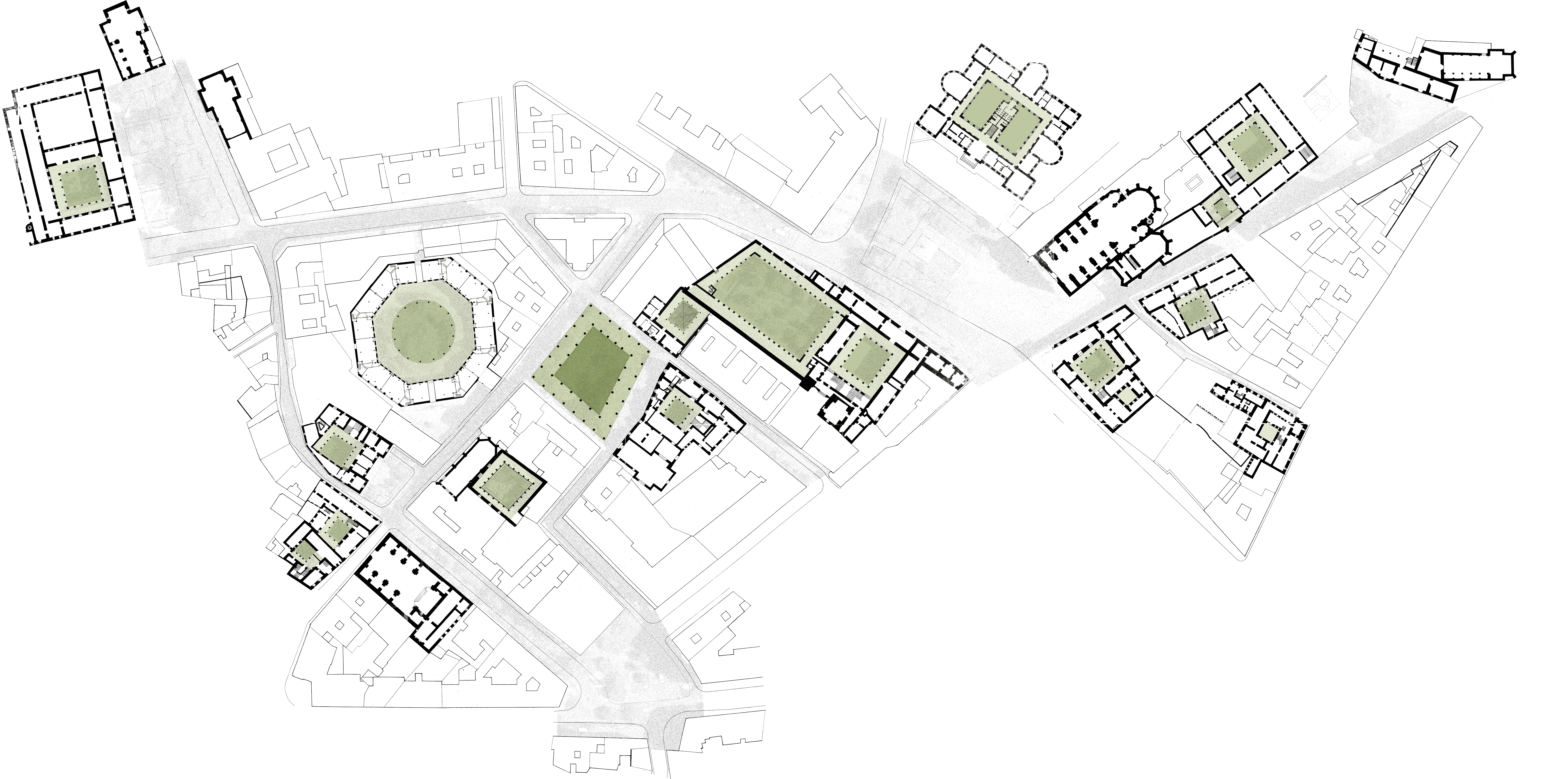 Emplazamiento palacios renacentistas