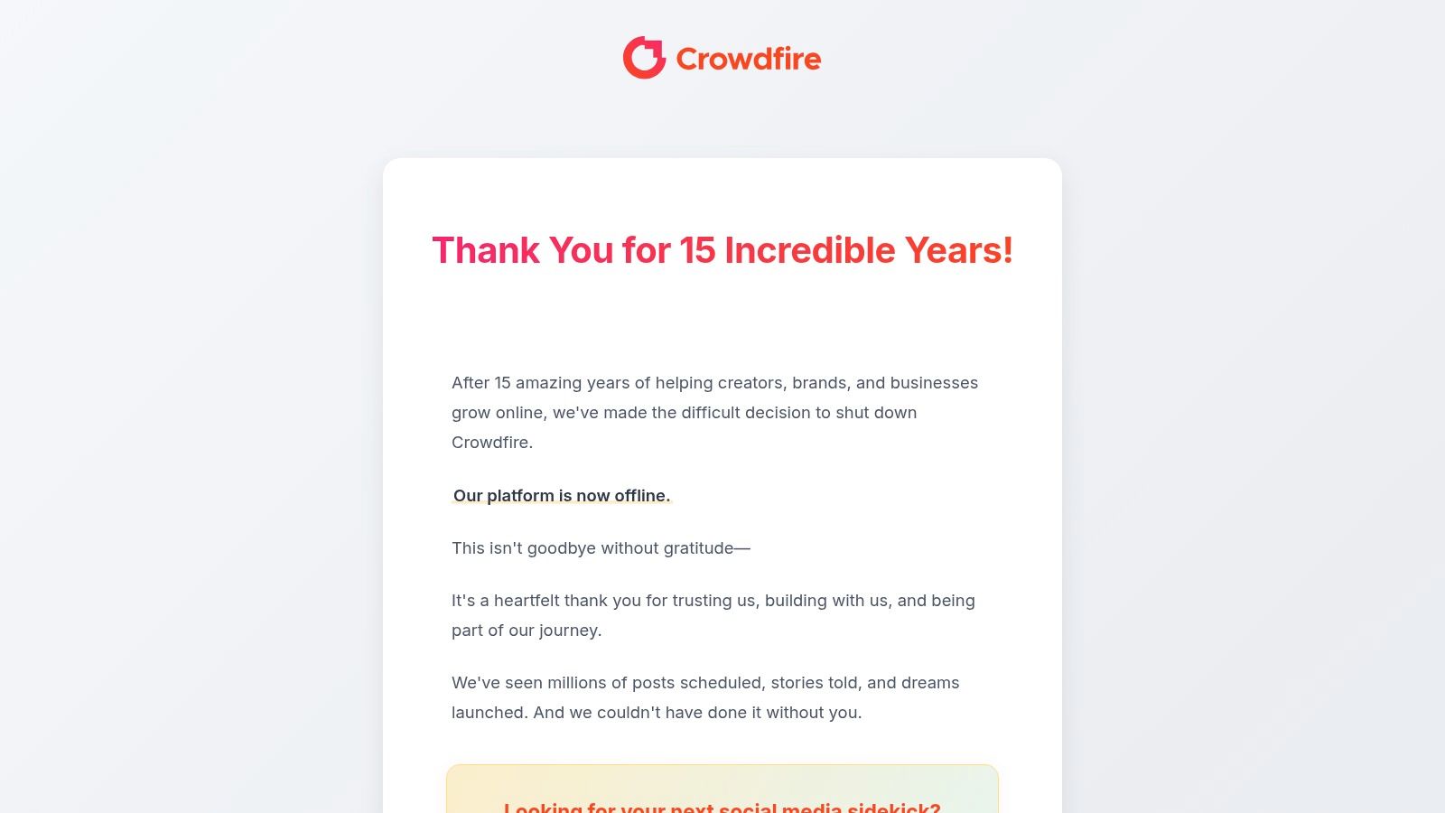 Crowdfire