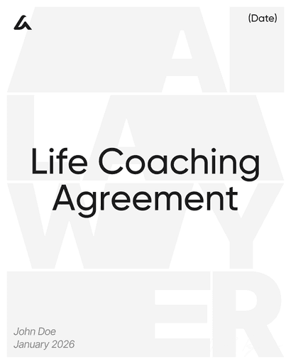 Life Coaching Agreement