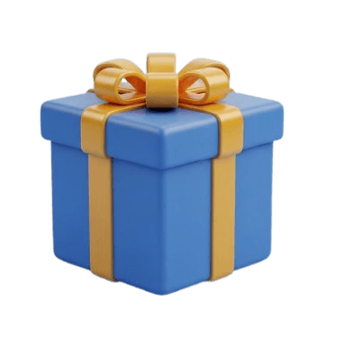 A gift representing an welcome offer