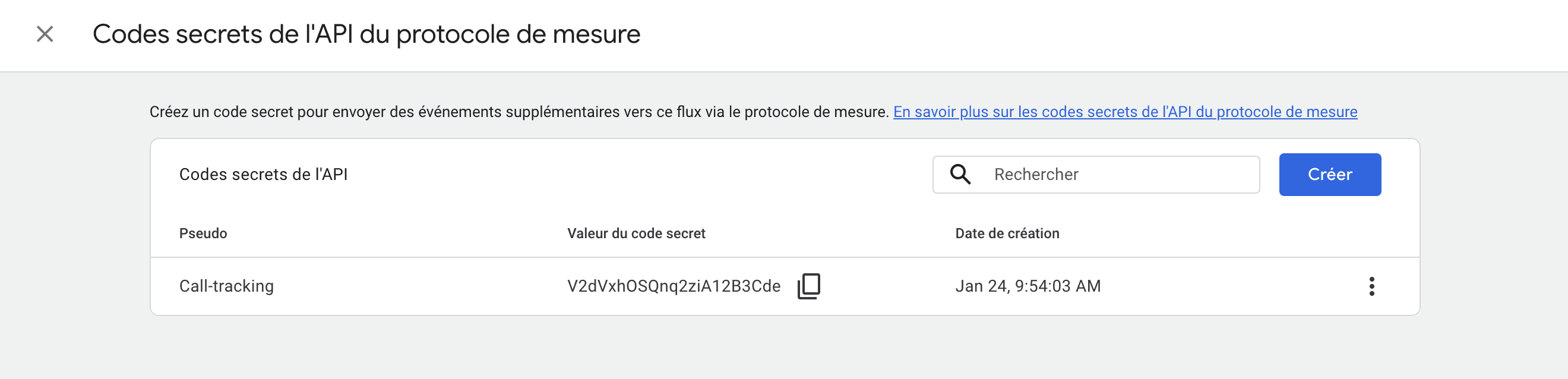 Saisie code secret Magnétis