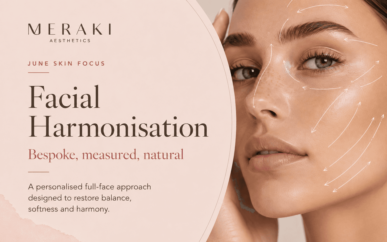 June Skin Focus — Facial Harmonisation campaign creative