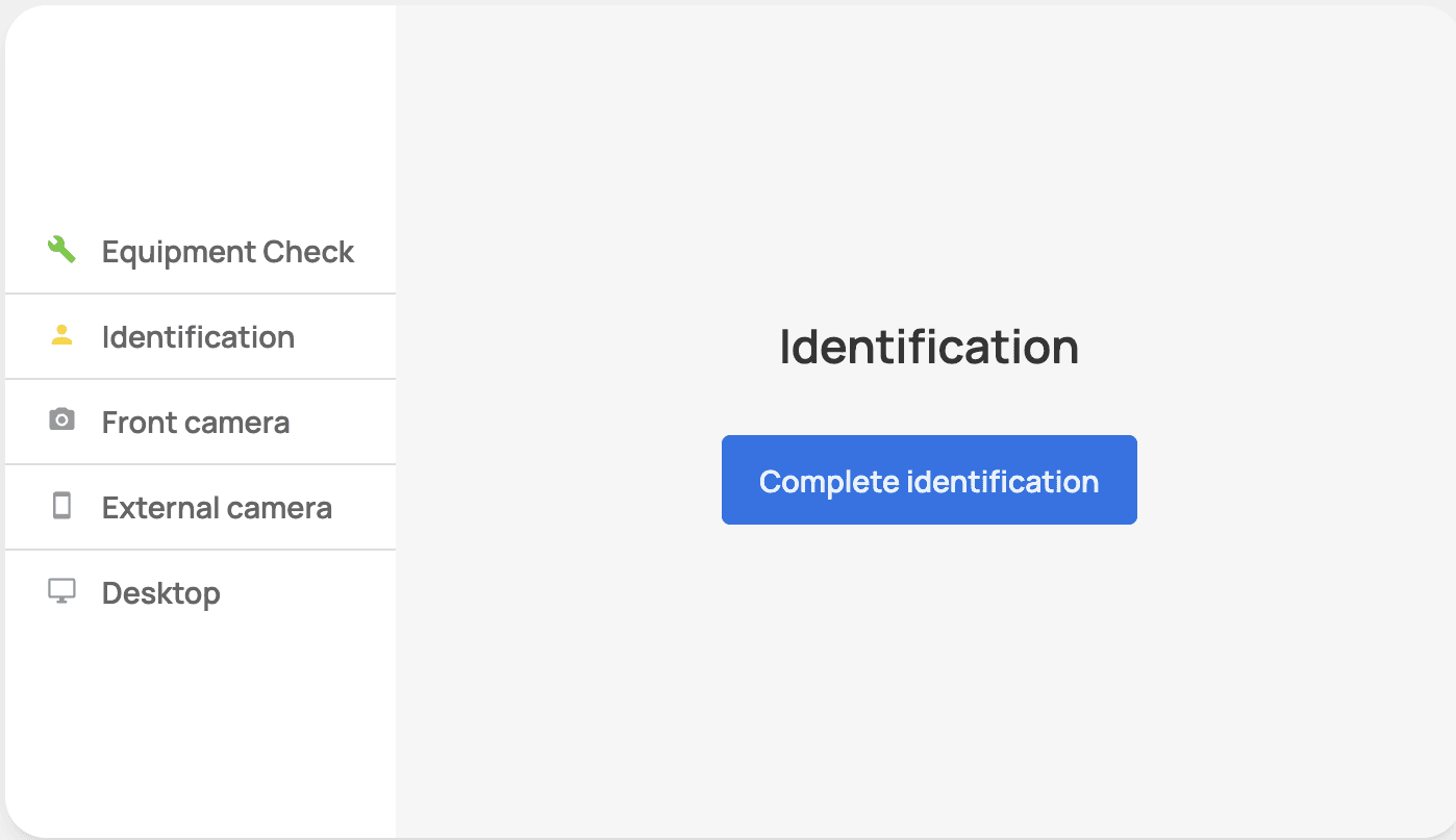 Starting test setup — screenshot 11