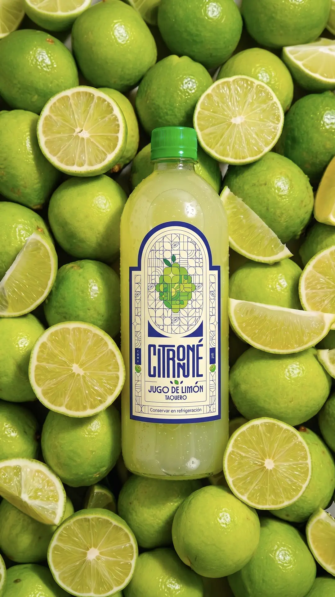 branding pour le lancement de la marque citronné