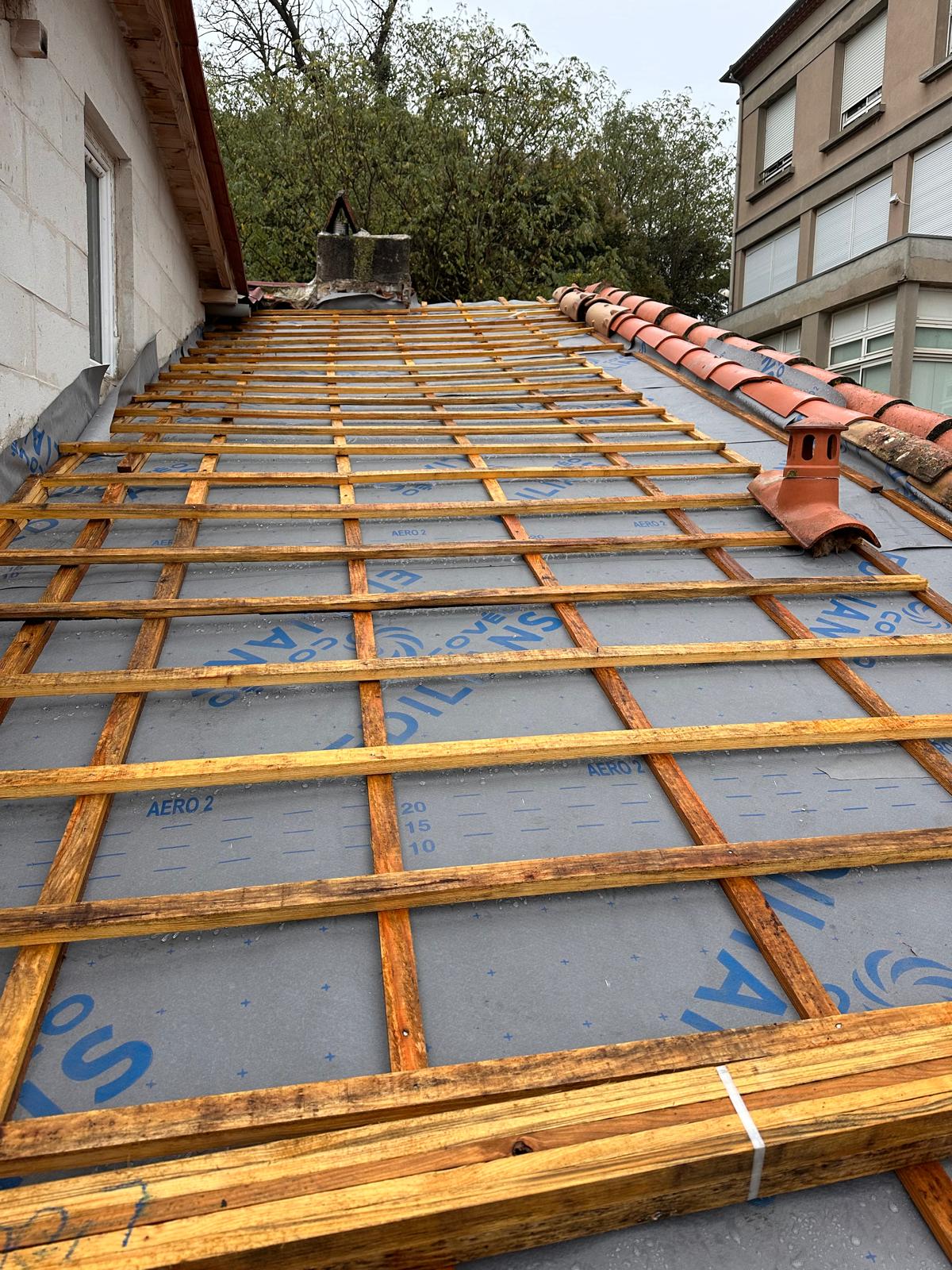 pose-isolant-combles-couvreur-toulouse-blagnac-chantier