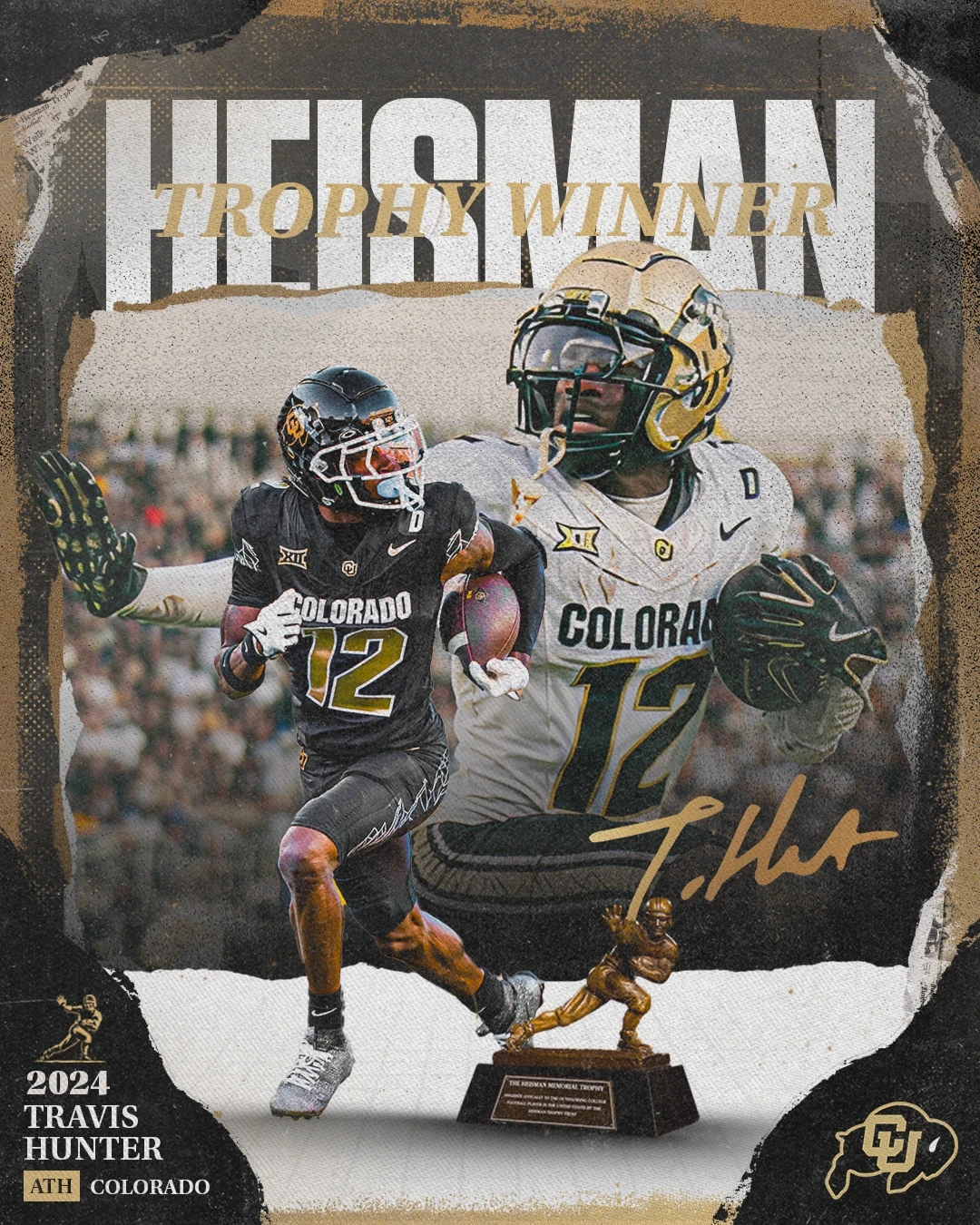 Heisman Trophy Award Winner template