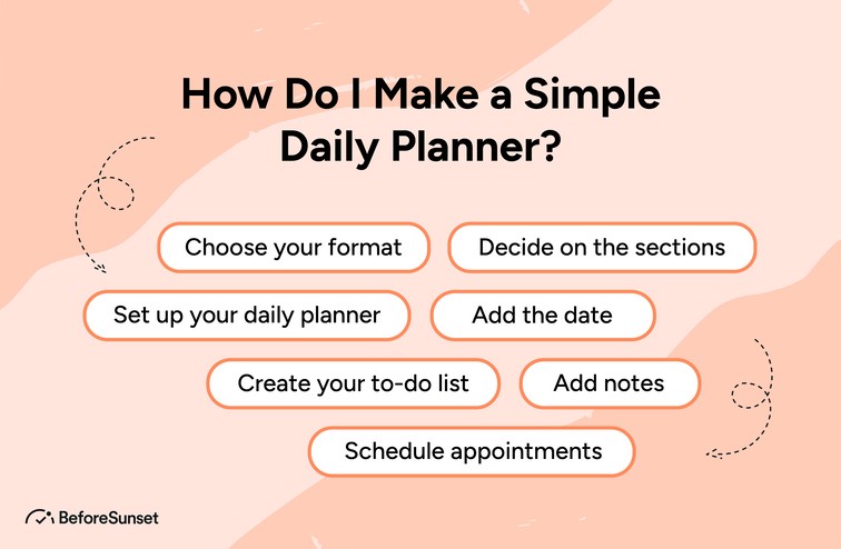 How Do I Make a Simple Daily Planner?