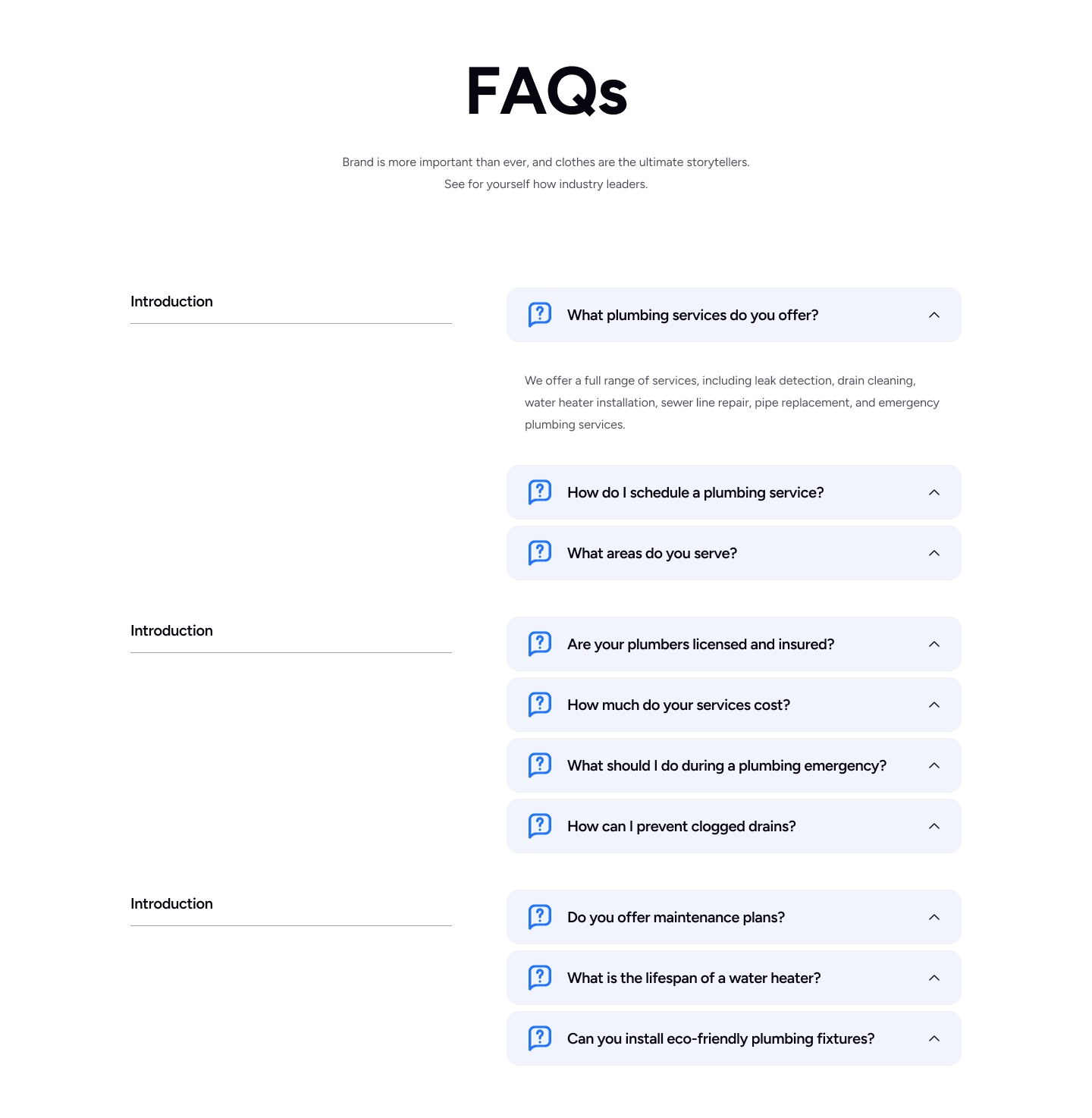 FAQ