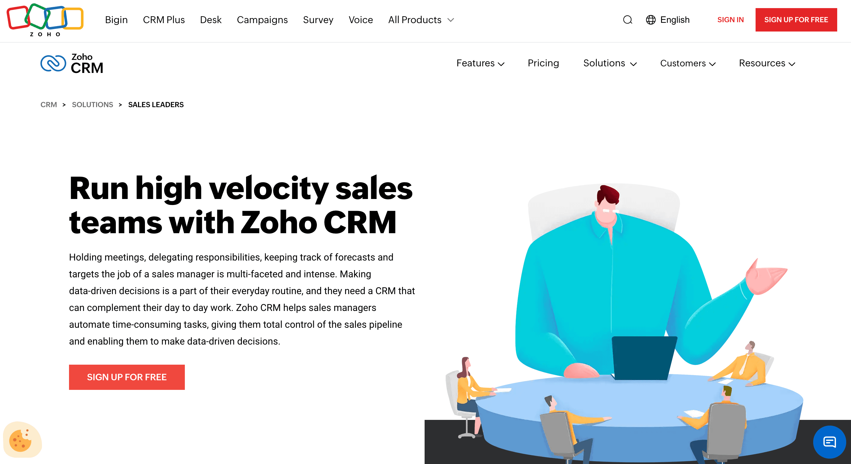 Zoho Sales CRM