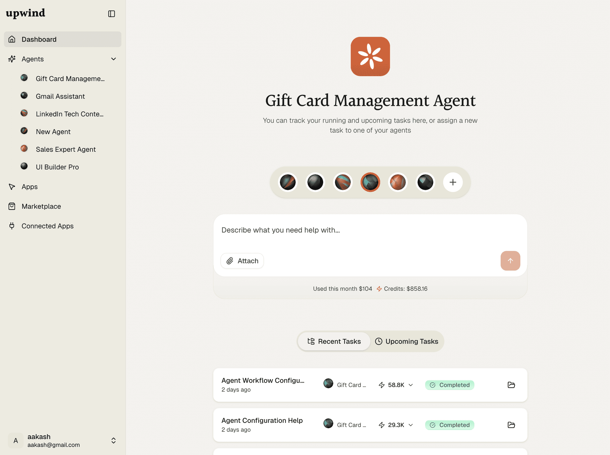 User Software Dashboard Illustration