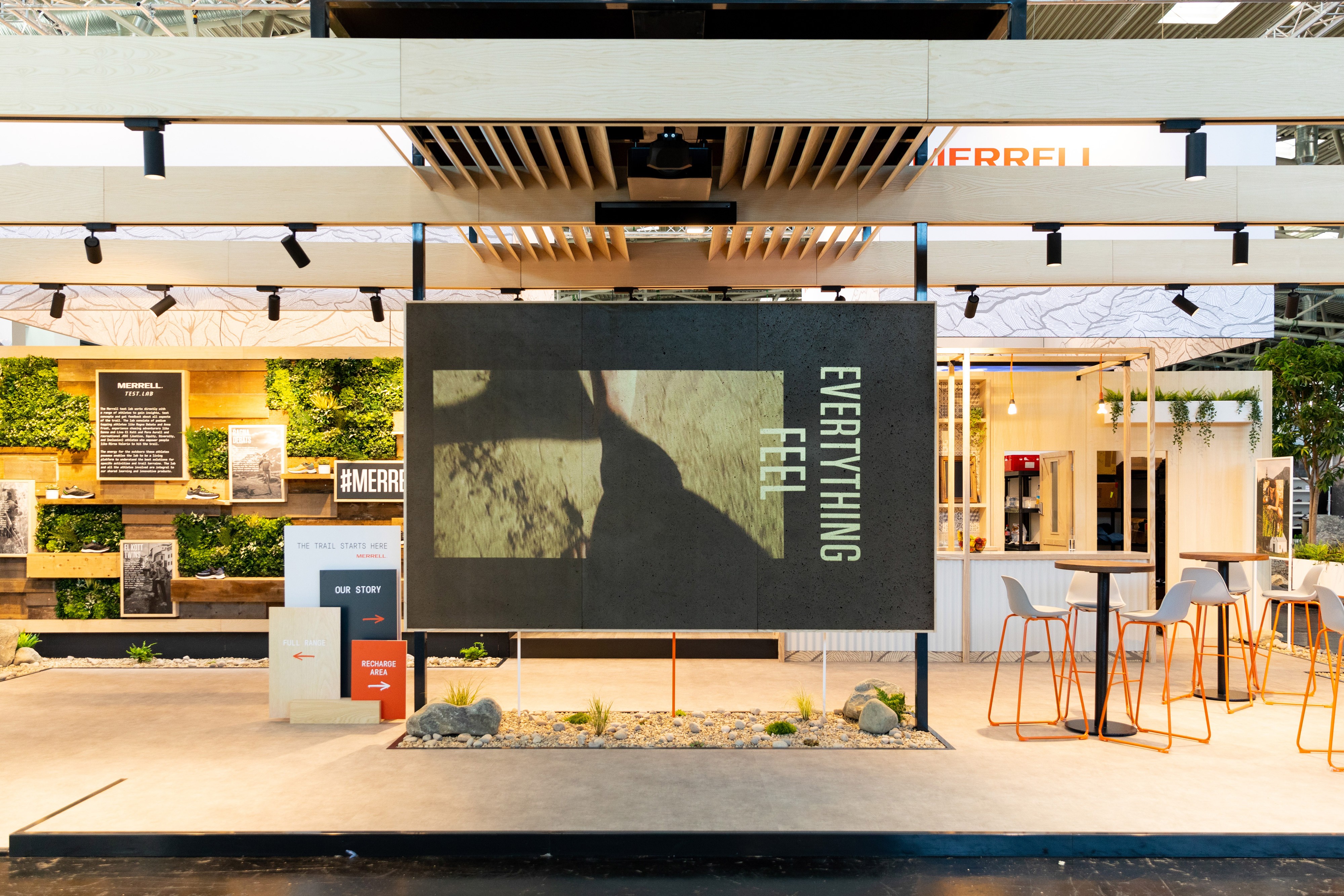 Merrell tradeshow stand design