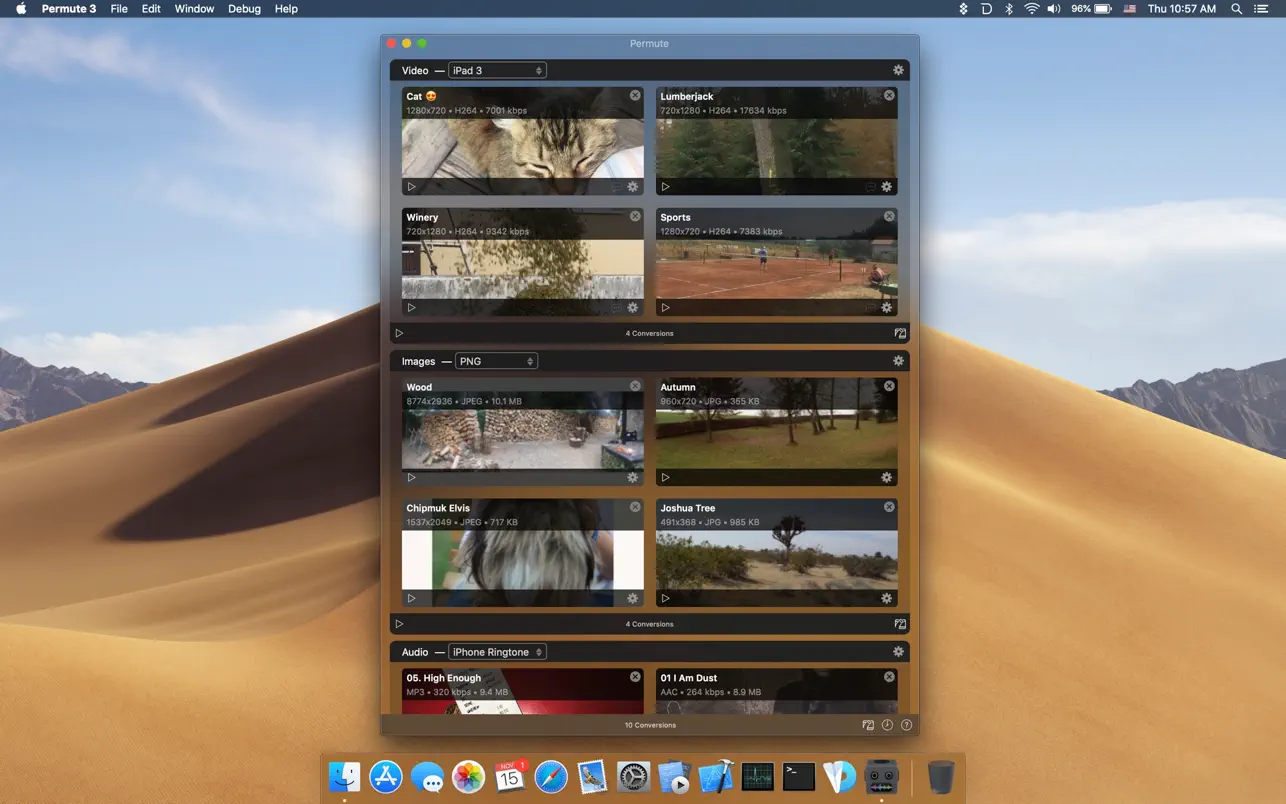permute 3 app screenshot