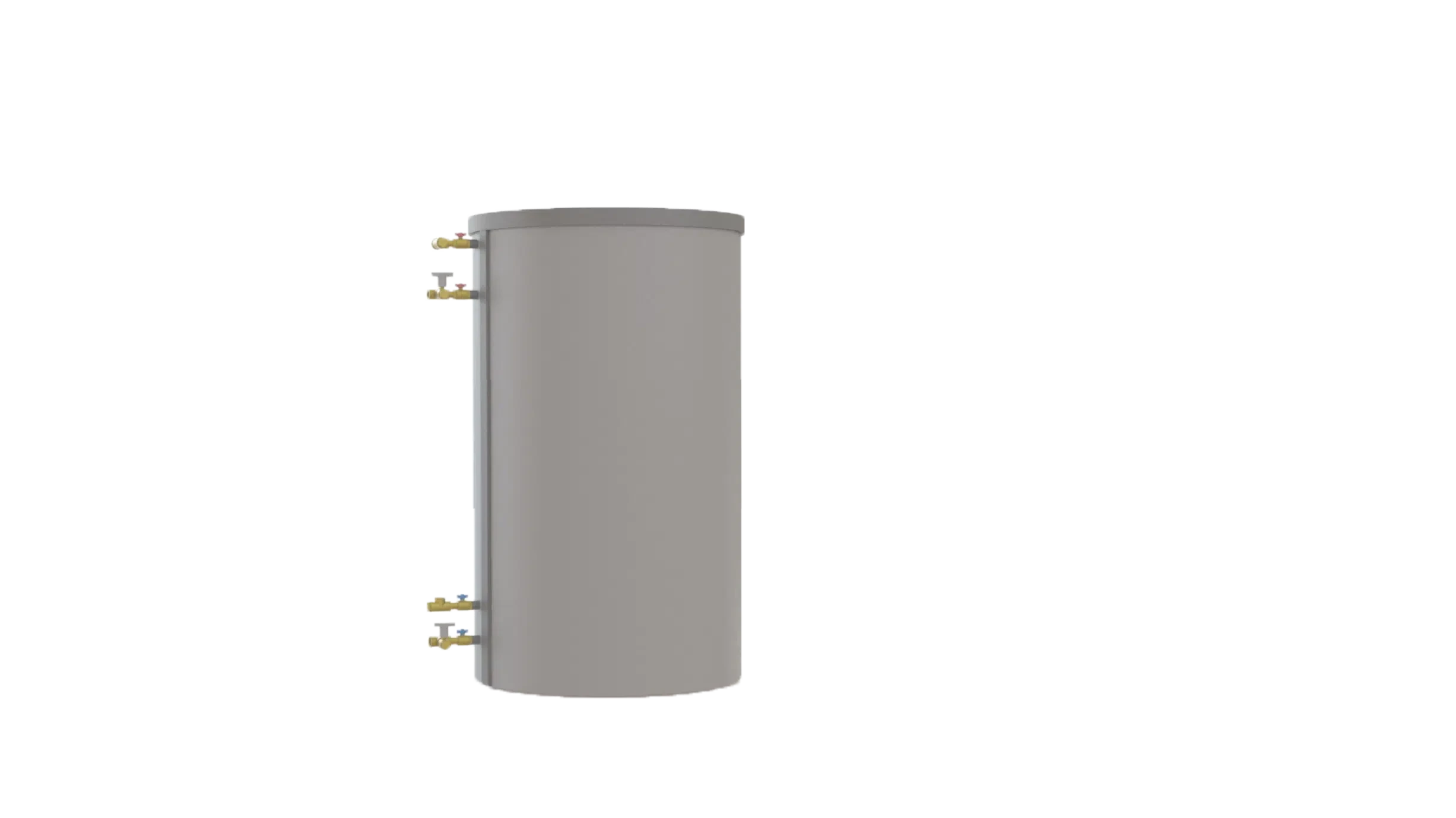 Maßzeichnung SpeedPower Schichtspeicher 800 Liter