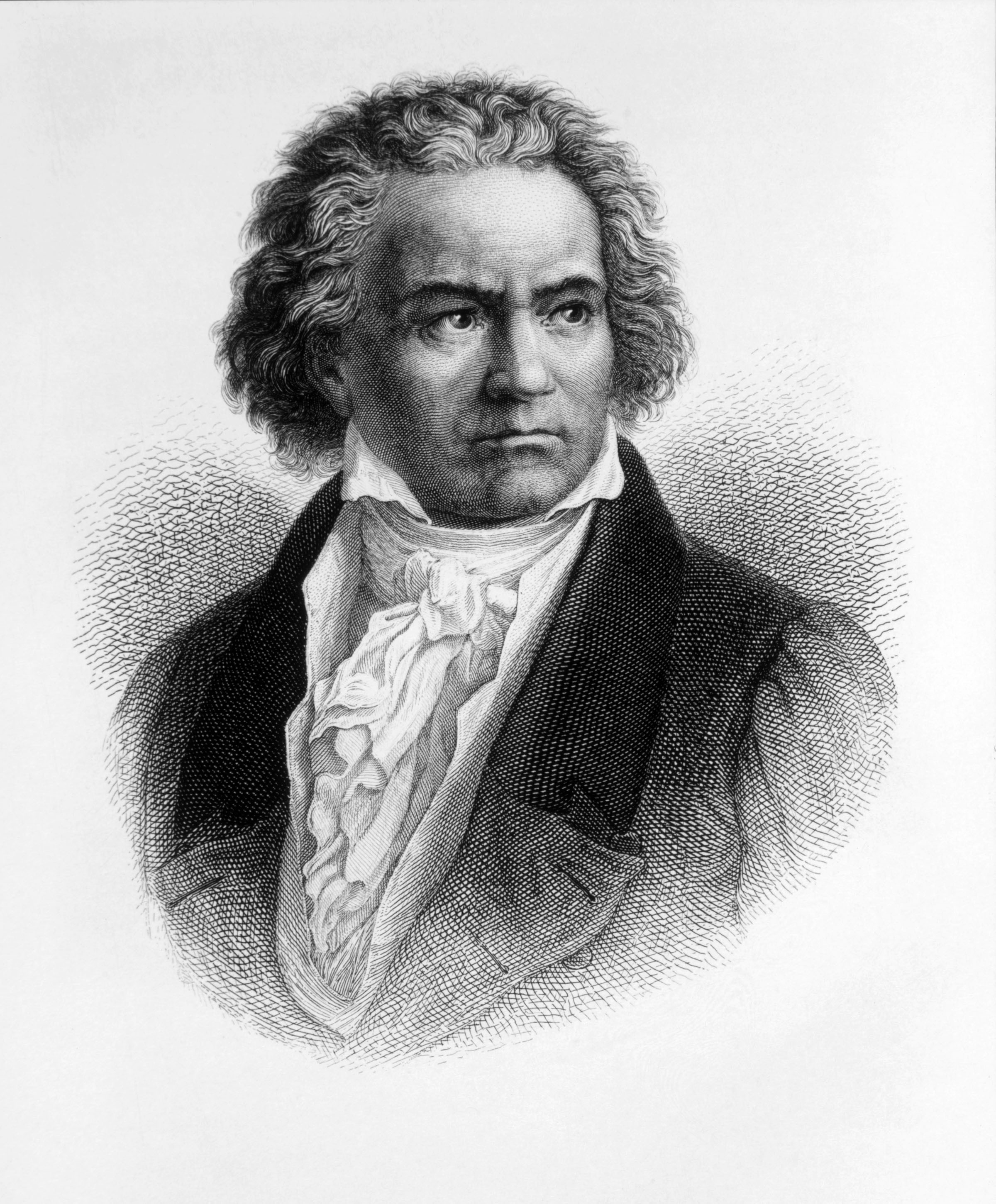 Portrait of Ludwig van Beethoven
