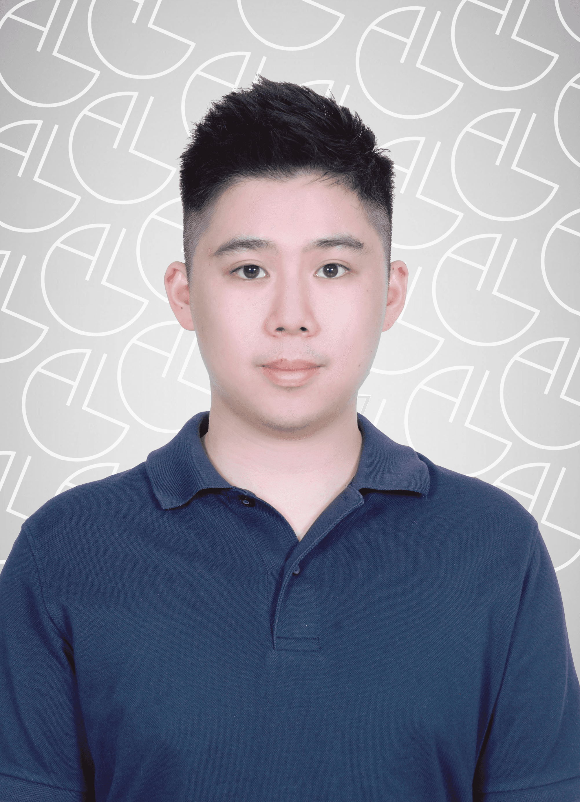 Portrait of portfolio creator – front view
