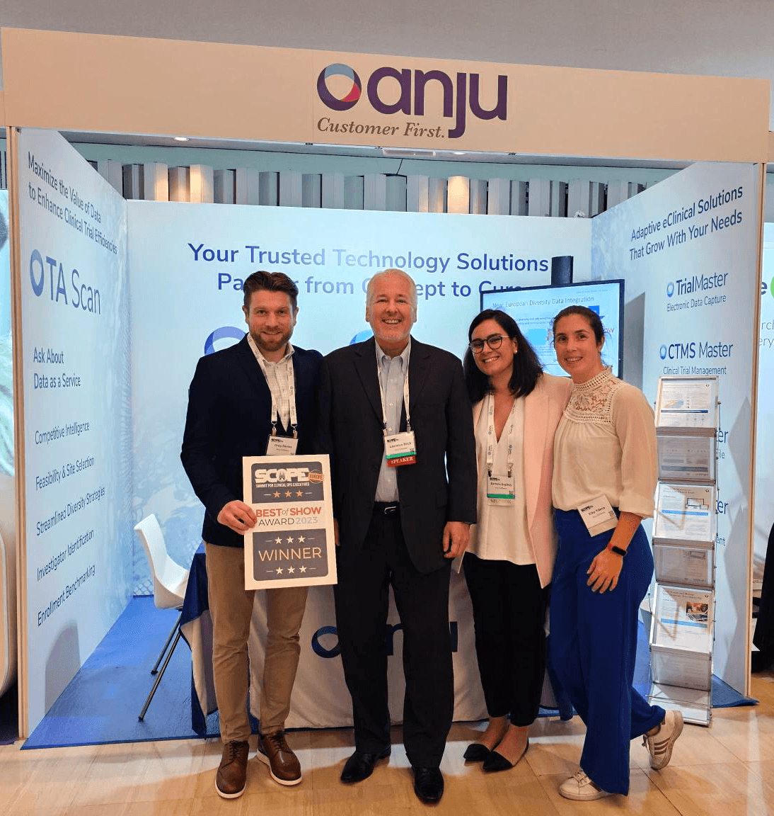 Anju Software Wins 2025 SCOPE Best of Show Award for TA Scan’s Feasibility Flex