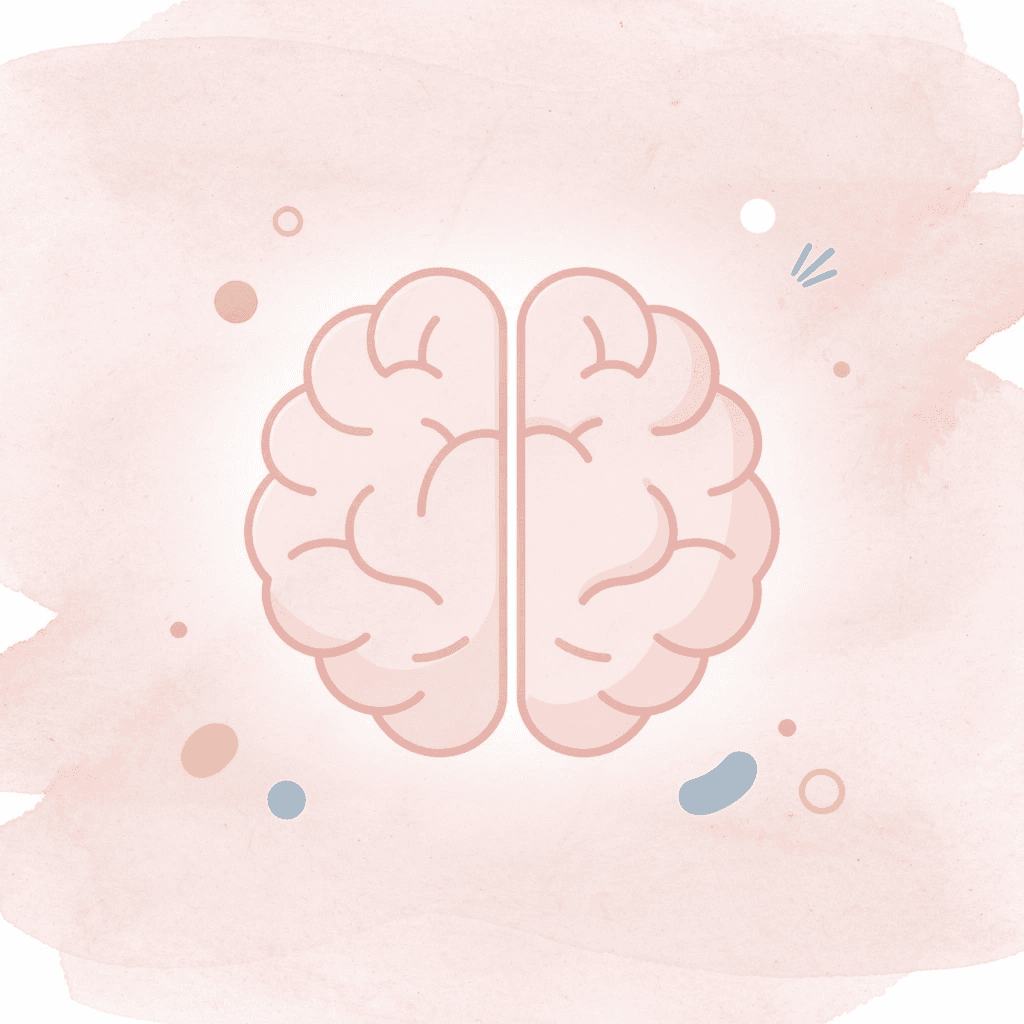 Brain icon representing information overload and cognitive strain