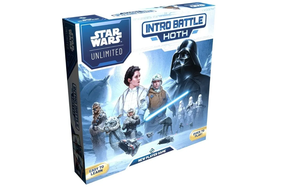 Star Wars: Unlimited Intro Battle Hoth, a starter set designed to help new players learn the game.