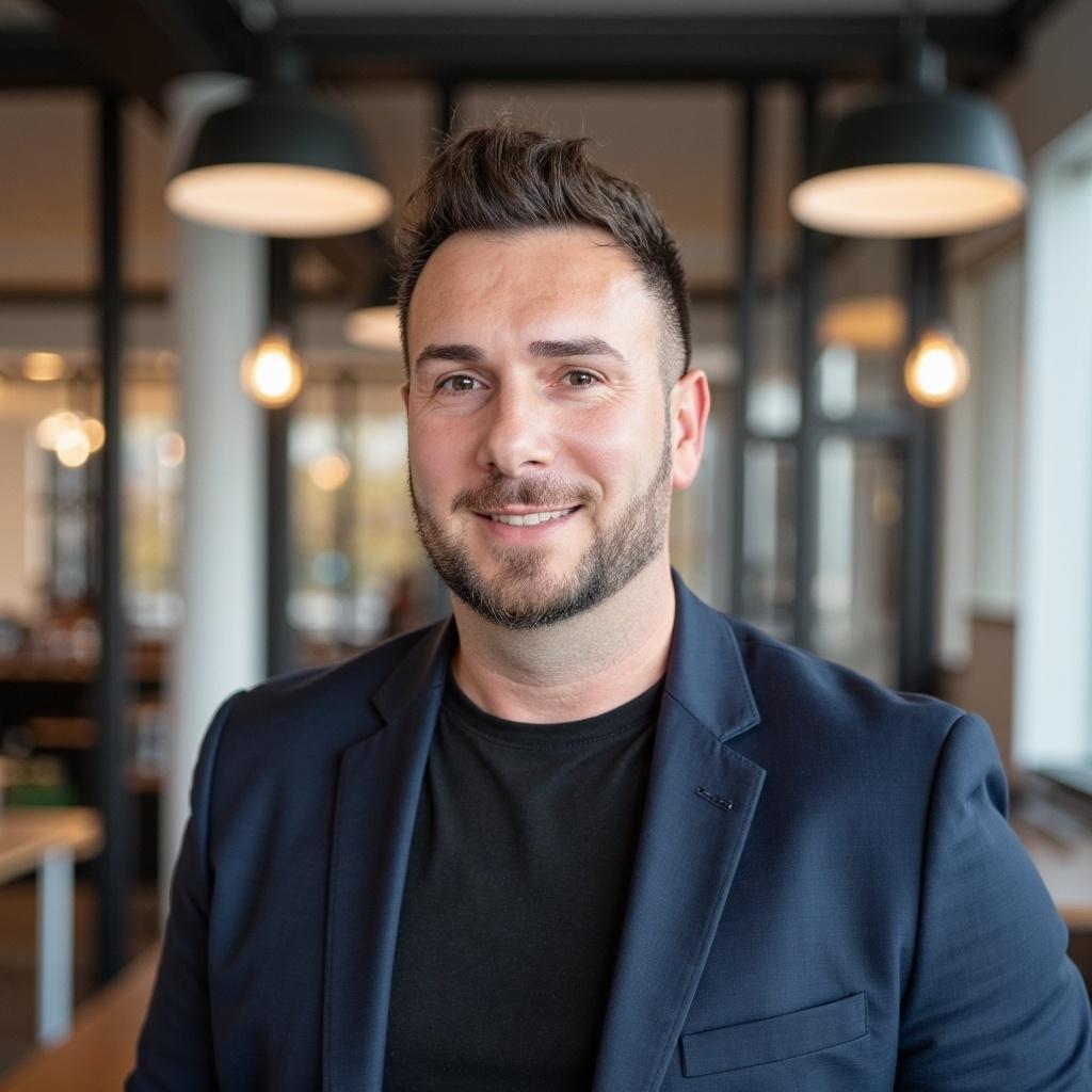 Fabio Gallo, Managing Director of Woody Technologies. Under his leadership, the company develops advanced SaaS solutions like IN2IT and Woody Vision for real-time social media data analysis and content discovery for broadcasters in Europe and North America.