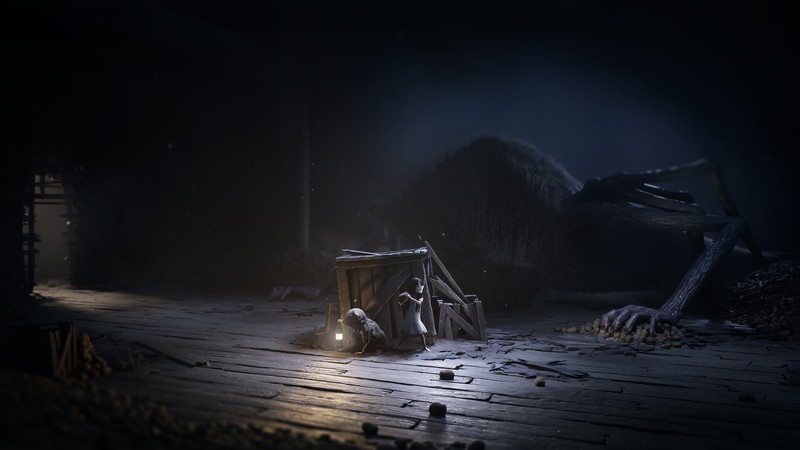 Reanimal gameplay infiltration grange créature géante enfants cachés lanterne scène tension survival horror coopératif PC