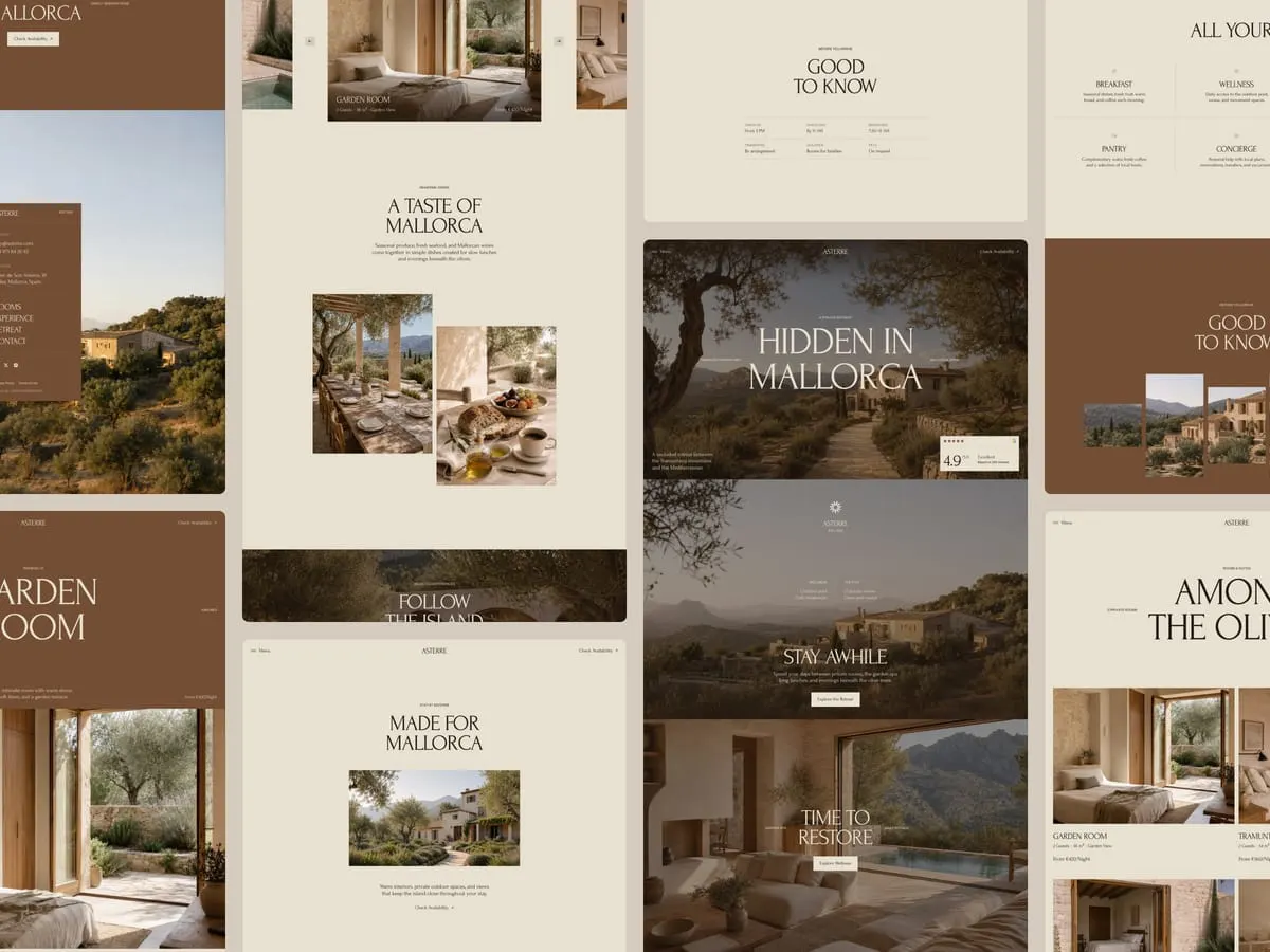 detail image 3 of the asterre framer website template
