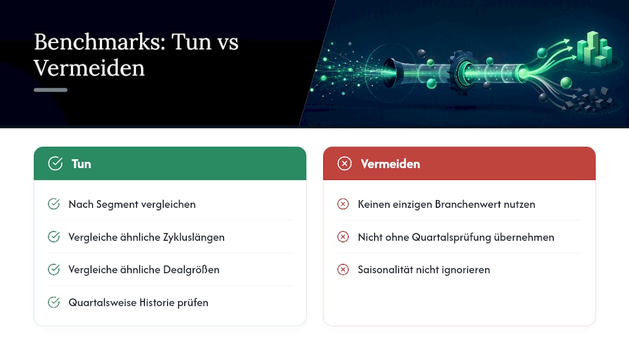 Benchmarks und Vergleichsmaßstäbe für B2B und SaaS — overview diagram