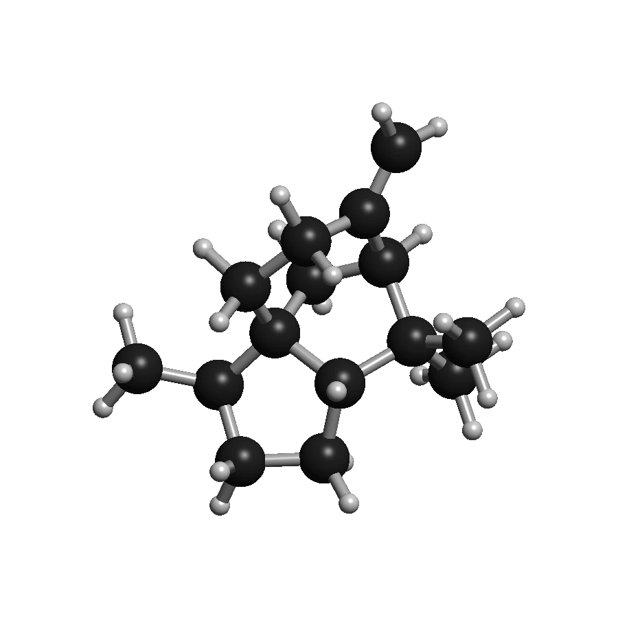 Beta Cedrene molecular structure
