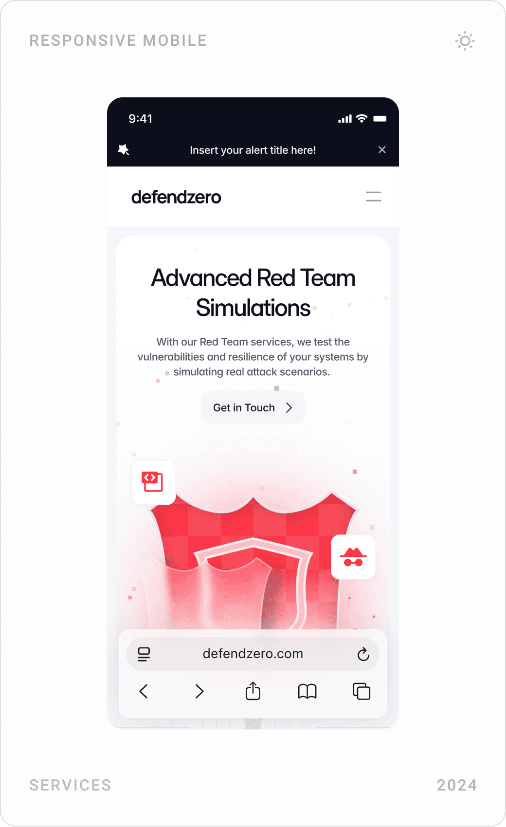 Structured Attack Simulation Module Screen Design