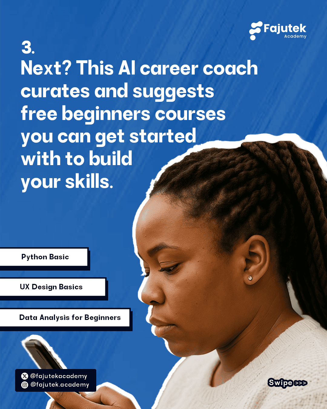 Fajutek social media graphics