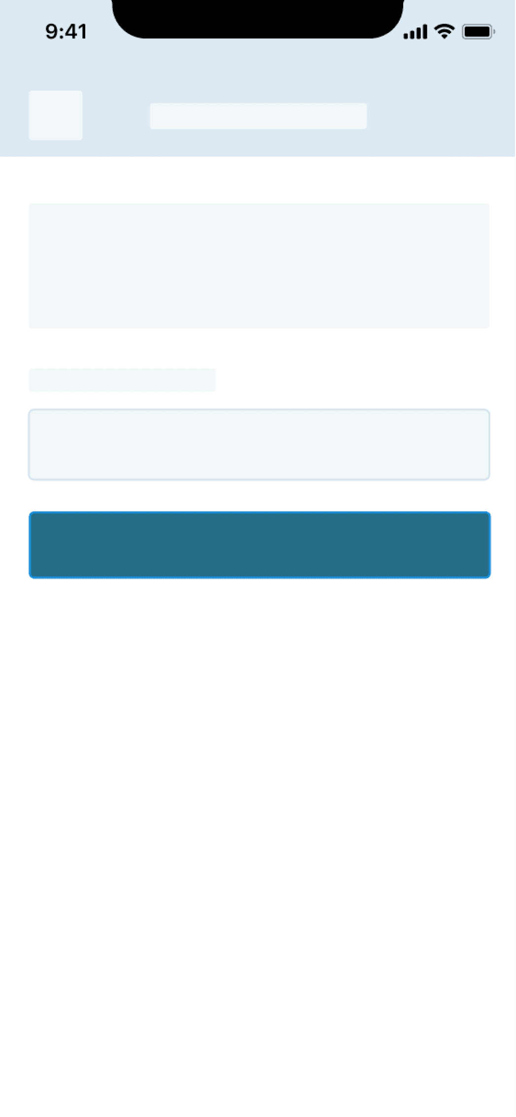 Mobile UI