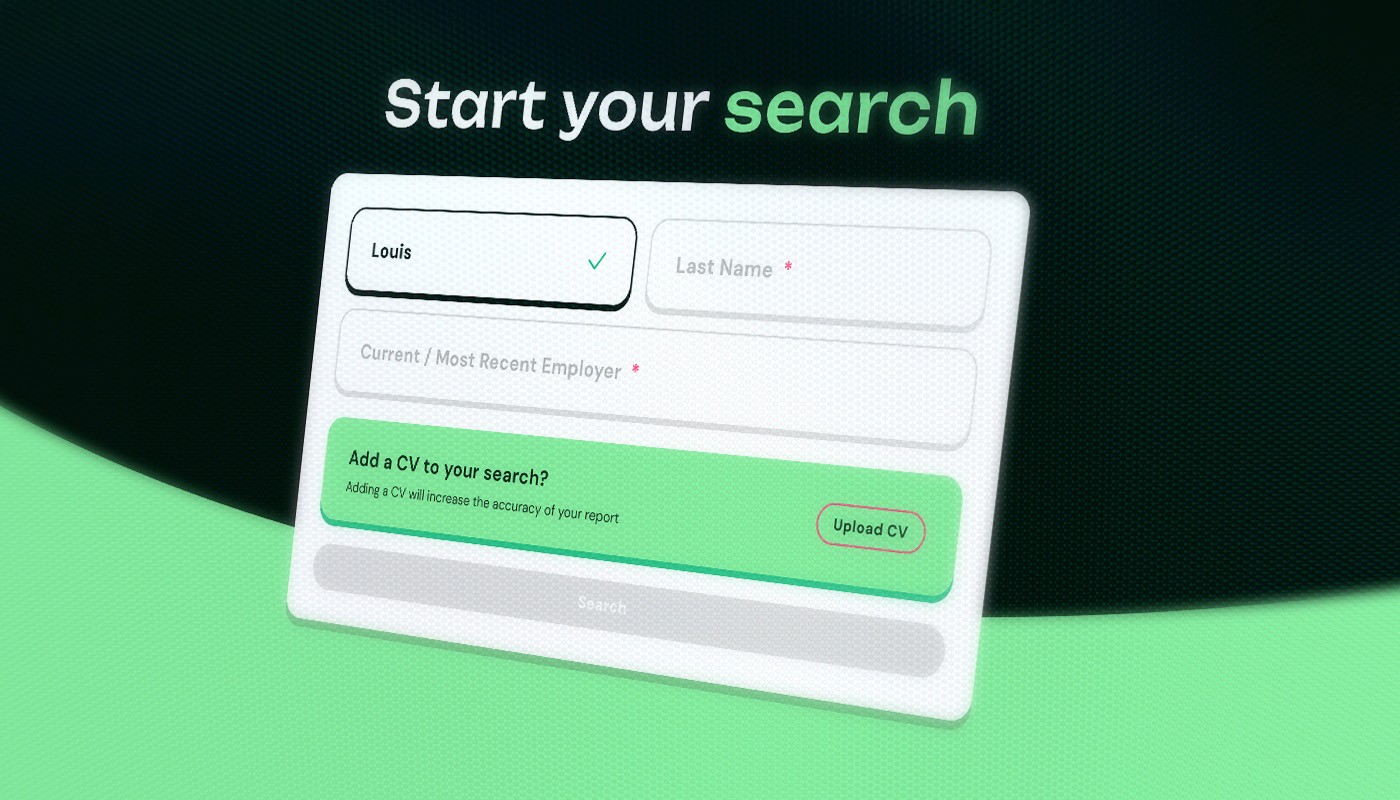Close up of search funtion in YOONO tool