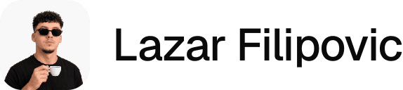 Lazar Filipović premium Framer templates